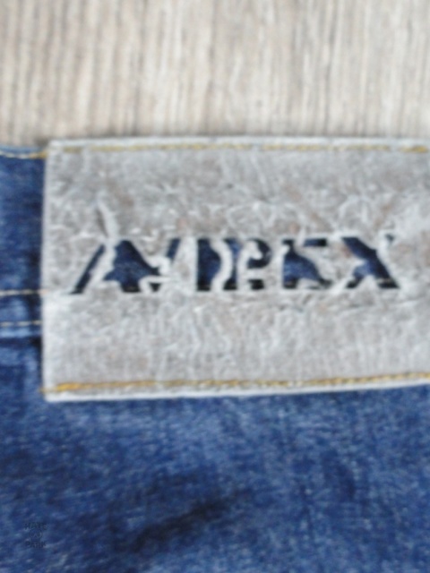 AVIREX spodnie jeansowe 2000s baggy