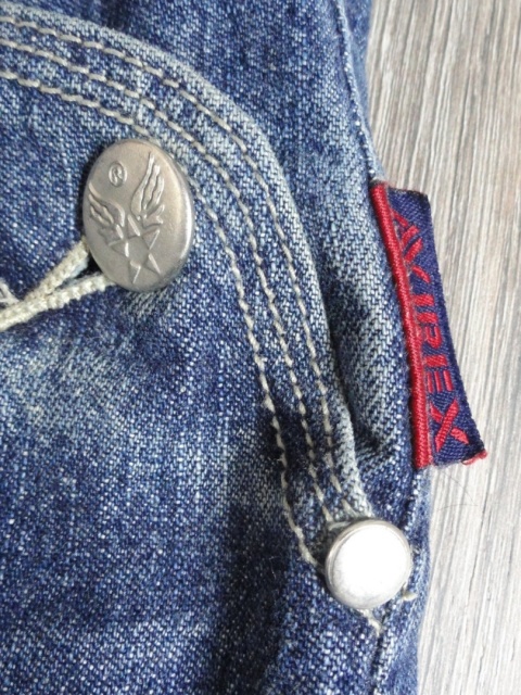 AVIREX spodnie jeansowe 2000s baggy