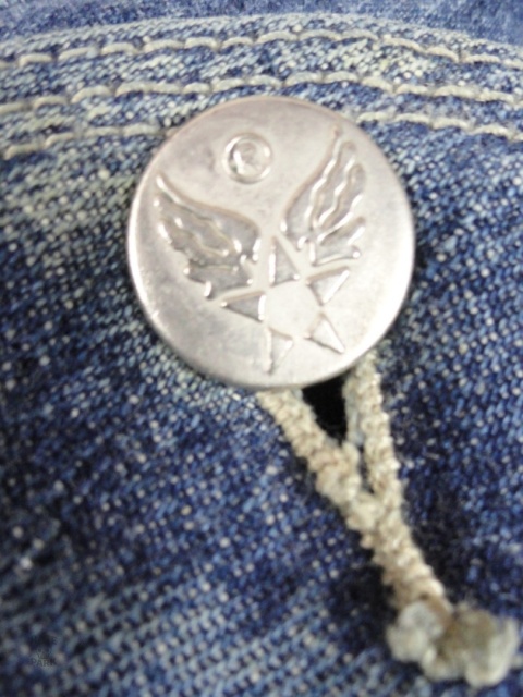 AVIREX spodnie jeansowe 2000s baggy
