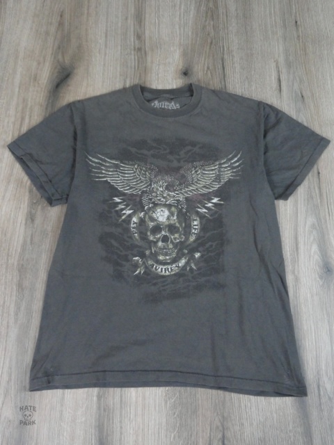 AVIREX t-shirt with skull 2000s