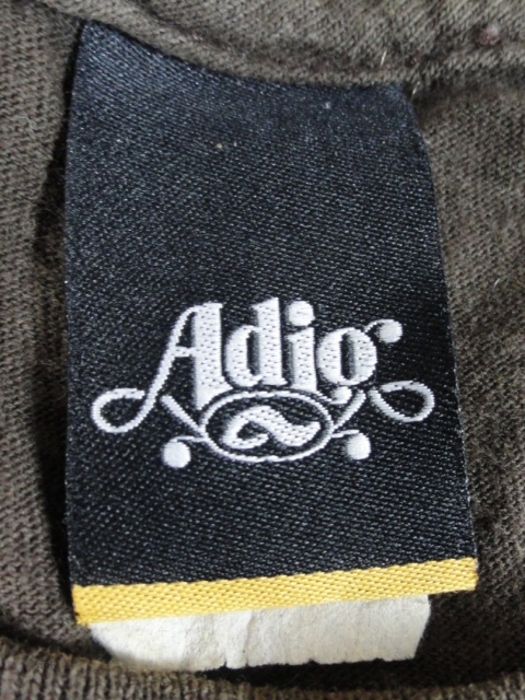 Adio Footwear t-shirt logo 2000s