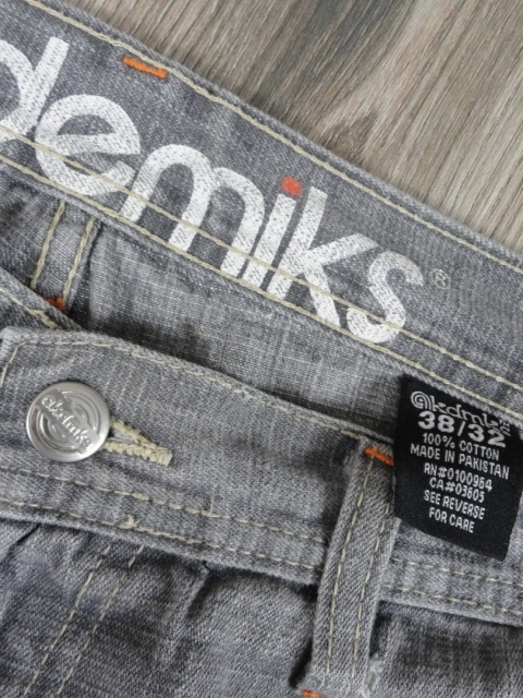 Akademiks spodnie jeansowe 2000s baggy