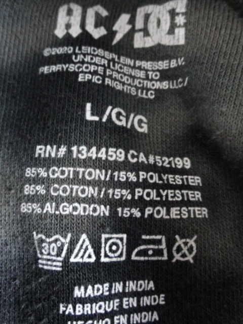 DC shoes x AC DC bluza