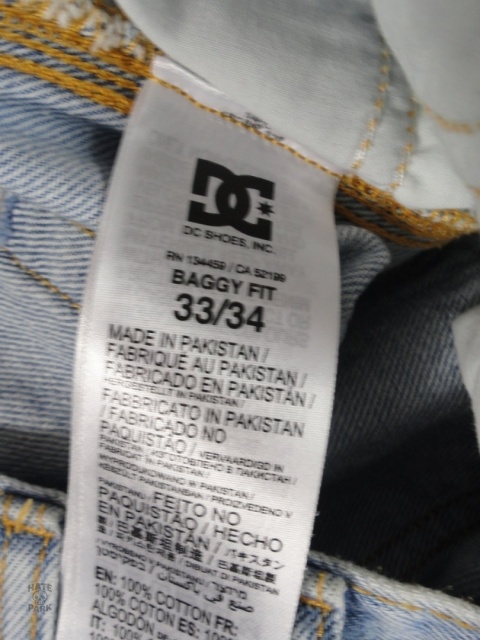 DC shoes jeans baggy