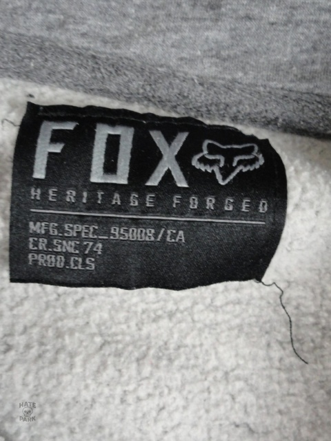 Fox racing sponsors bluza rozpinana 2000s