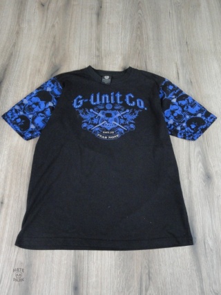 G-unit koszulka w czaszki 2000s