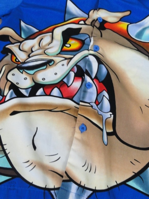 JNCO shirt bulldog 2000s