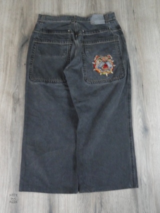 JNCO spodnie jeansowe bulldog 2000s baggy