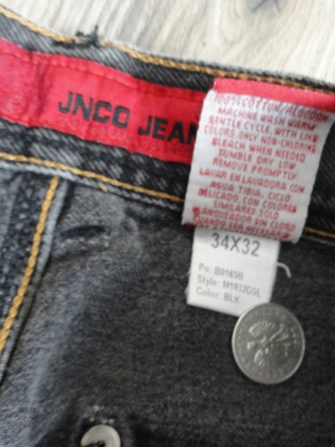 JNCO spodnie jeansowe bulldog 2000s baggy