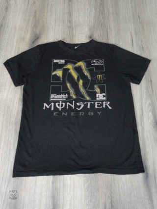 Monster energy x DC shoes t-shirt 2000s