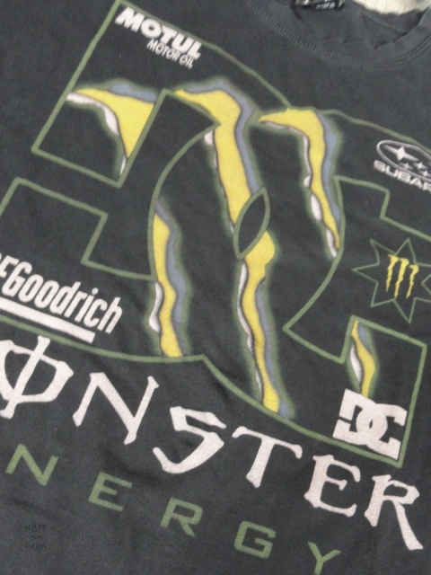 Monster energy x DC shoes koszulka 2000s