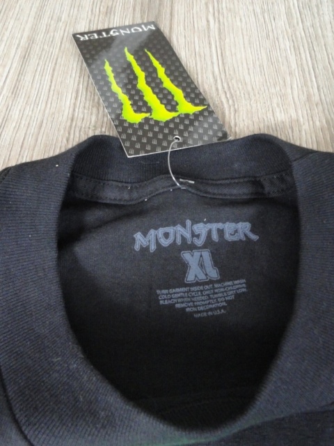 Monster energy koszulka graffiti czaszka nowa z metką deadstock