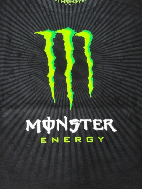 Monster energy koszulka spiral nowy z metką deadstock