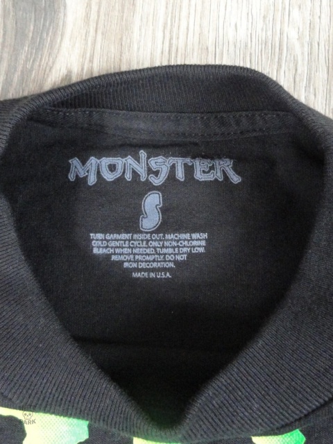 Monster energy koszulka z długim rękawem z graffiti czaszką