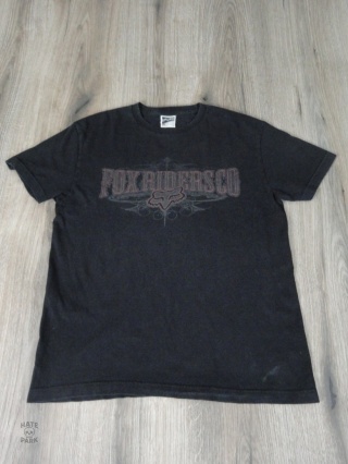 Fox racing t-shirt tribal 2000s