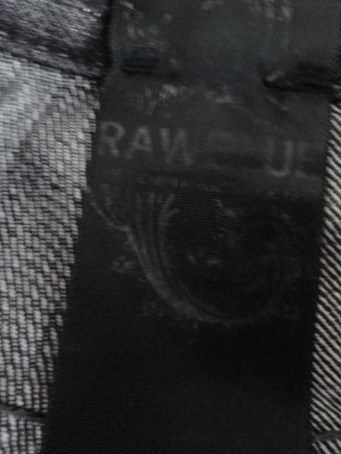 Raw blue jeans 2000s baggy