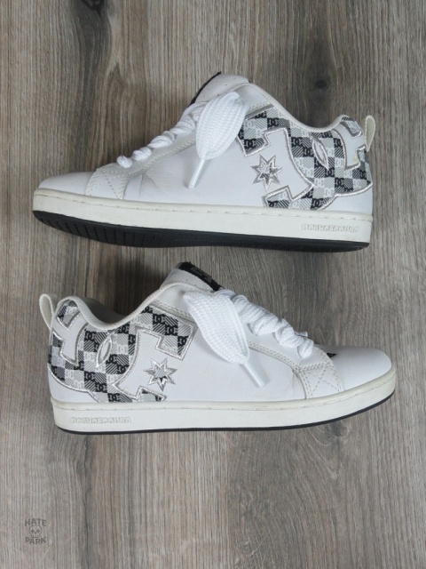DC shoes court graffik skate buty 2008 vintage