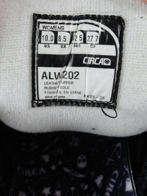 Circa lopez tanks chunky skate shoes 2006 vintage