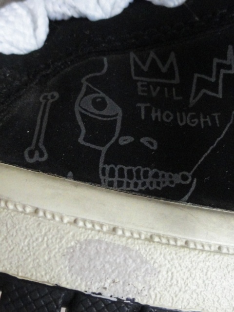 DC shoes x basquiat court graffik skate shoes chunky 2021