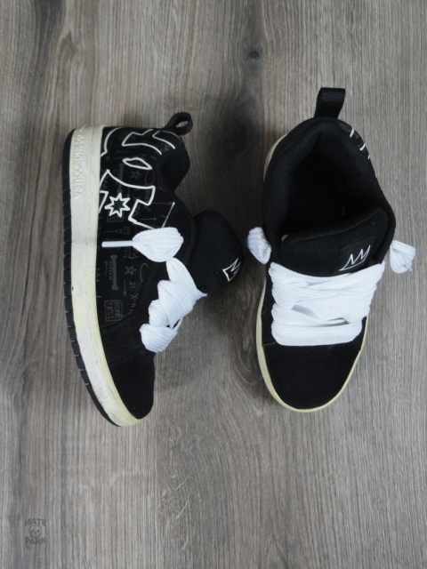 DC shoes x basquiat court graffik skate shoes chunky 2021