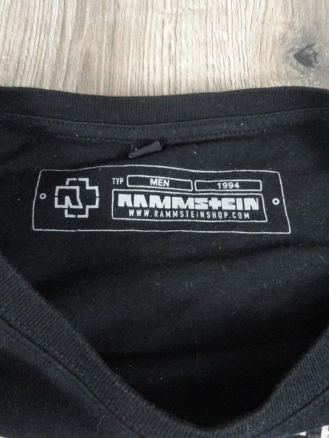 Rammstein koszulka logo w łańcuchach