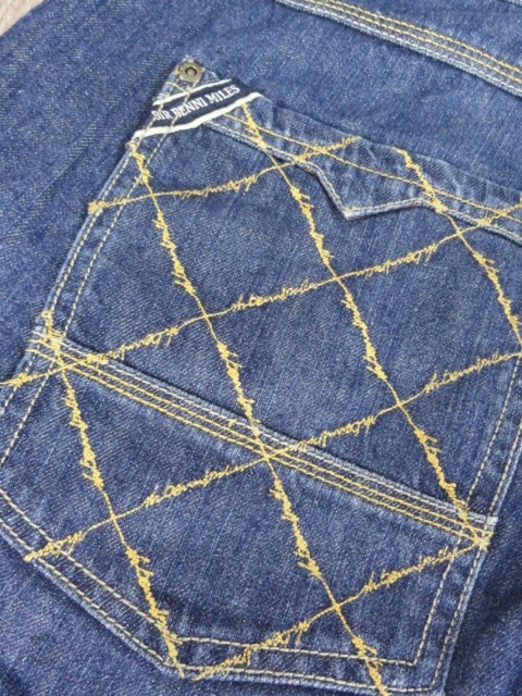 Sir benni miles jorts z haftem 2000s baggy