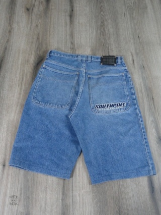 Southpole jorts z haftem 2000s baggy