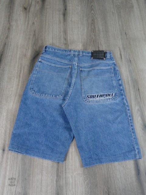 Southpole jorts z haftem 2000s baggy