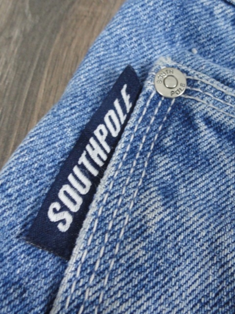 Southpole jorts z haftem 2000s baggy