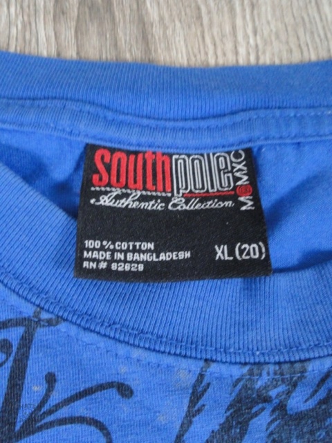 Southpole koszulka z krzyżem 2000s