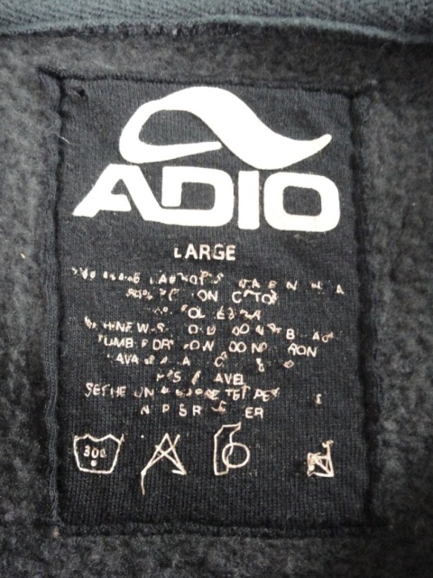 ADIO ZIP HOODIE 2001 WTT or sell za rape