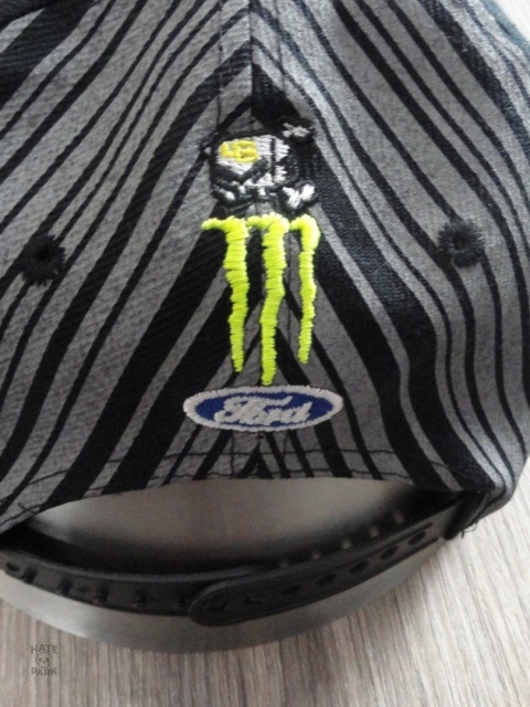 Monster energy x Ken Block x DC shoes czapka z regulacją