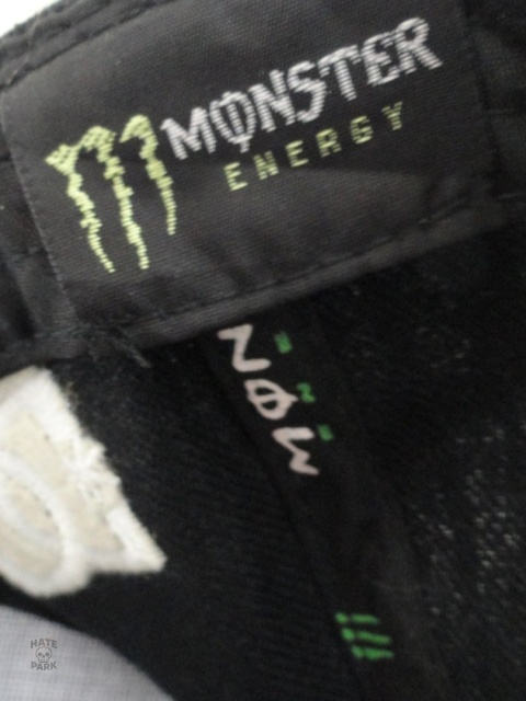 Monster energy x Ken Block x DC shoes czapka z regulacją