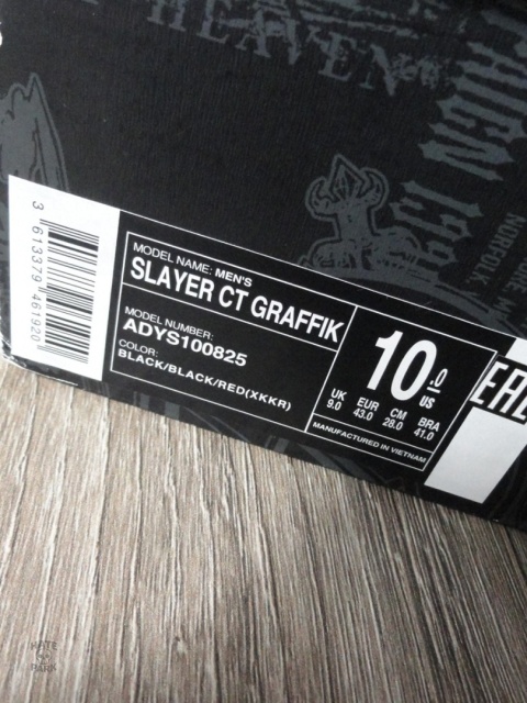 DC shoes x Slayer skate buty chunky 2023