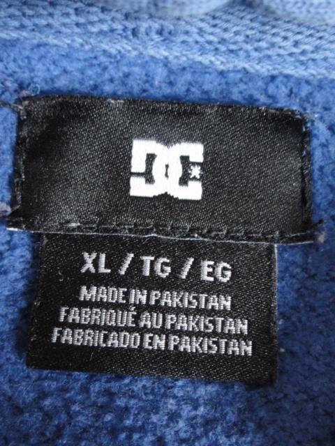 DC shoes zip hoodie