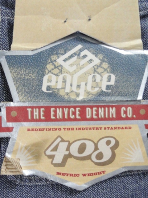 Enyce deadstock spodnie jeansowe baggy workwear 2000s
