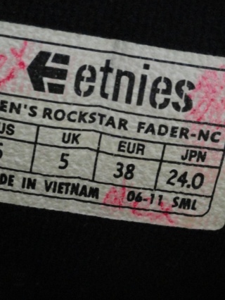 Etnies x Rockstar energy Fader skate buty chunky 2011