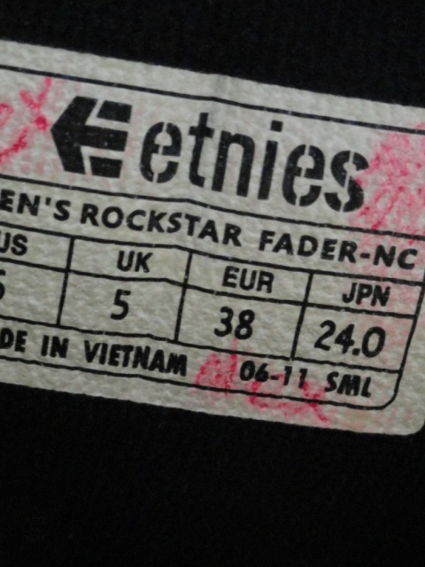 Etnies x Rockstar energy Fader skate buty chunky 2011
