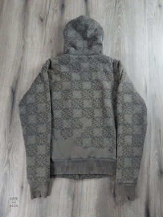 Fox racing sasquatch bluza rozpinana z futrem Royal pattern 2000s