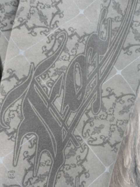 Fox racing sasquatch zip hoodie with fur Royal pattern 2000s