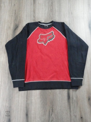 Fox racing skate bluza z panelami 2000s