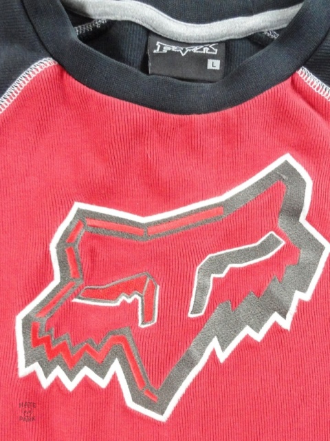 Fox racing skate bluza z panelami 2000s