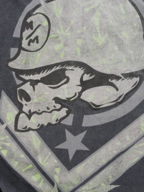 Metal mulisha koszulka logo 2000s