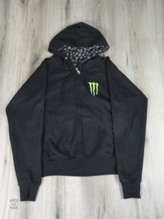 Monster energy zip hoodie 2000s
