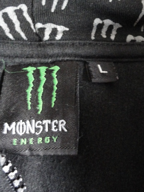 Monster energy bluza rozpinana 2000s