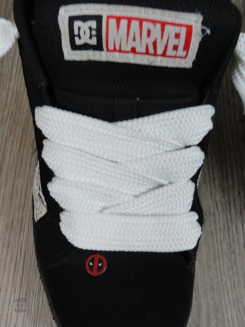 DC shoes x Marvel Deadpool court graffik skate shoes chunky 2022
