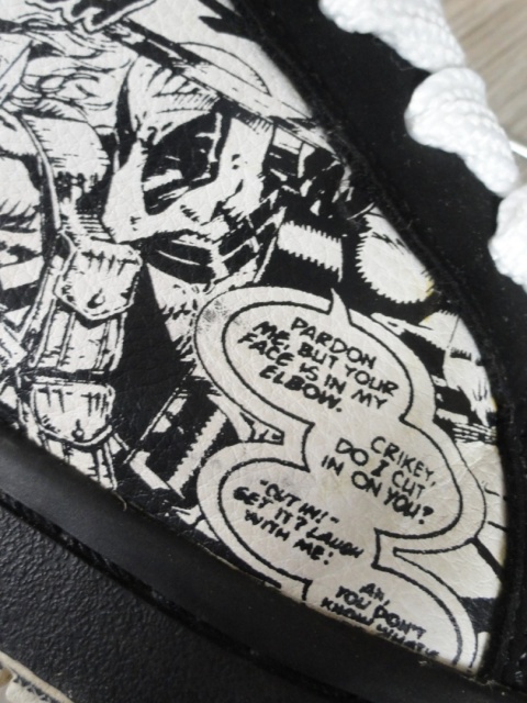 DC shoes x Marvel Deadpool court graffik skate shoes chunky 2022