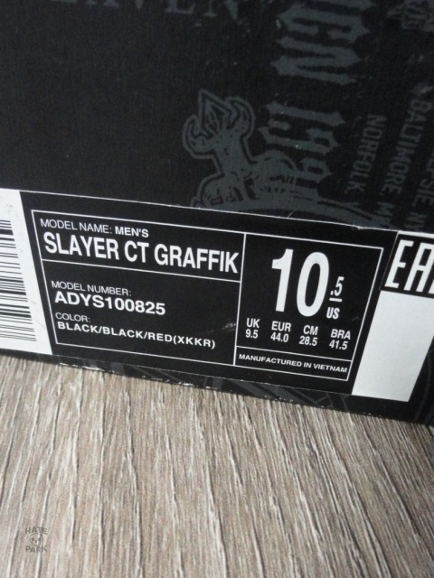 DC shoes x Slayer skate buty chunky 2023