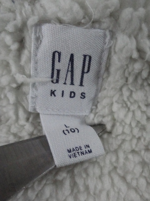 Gap fur zip hoodie 2000s