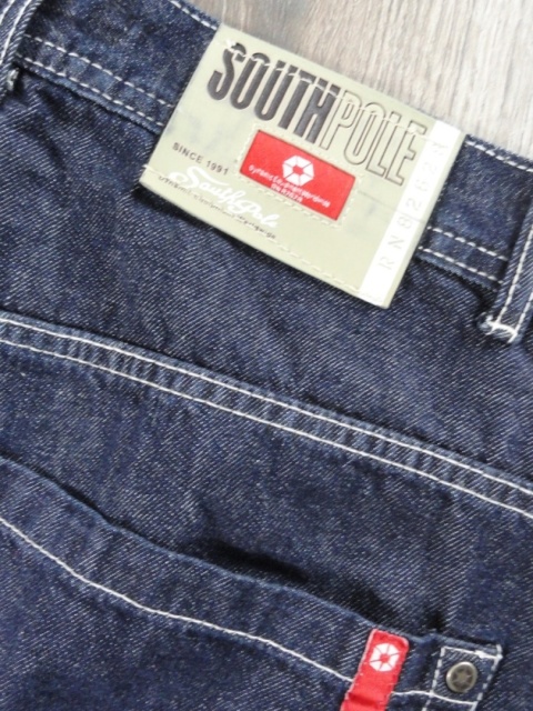 Southpole jorts baggy red tab OG 2000s